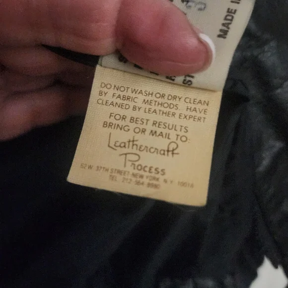 Marco Moroni Black 100% Leather Jacket.Made In Argentina. - Picture 9 of 12